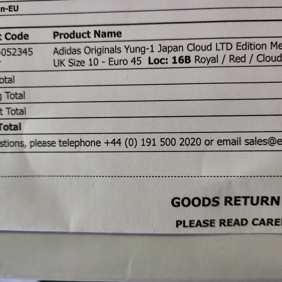 Adidas originals yung-1 Japanese Clouds Limited Edition size 10.5 - Picture 9 of 11